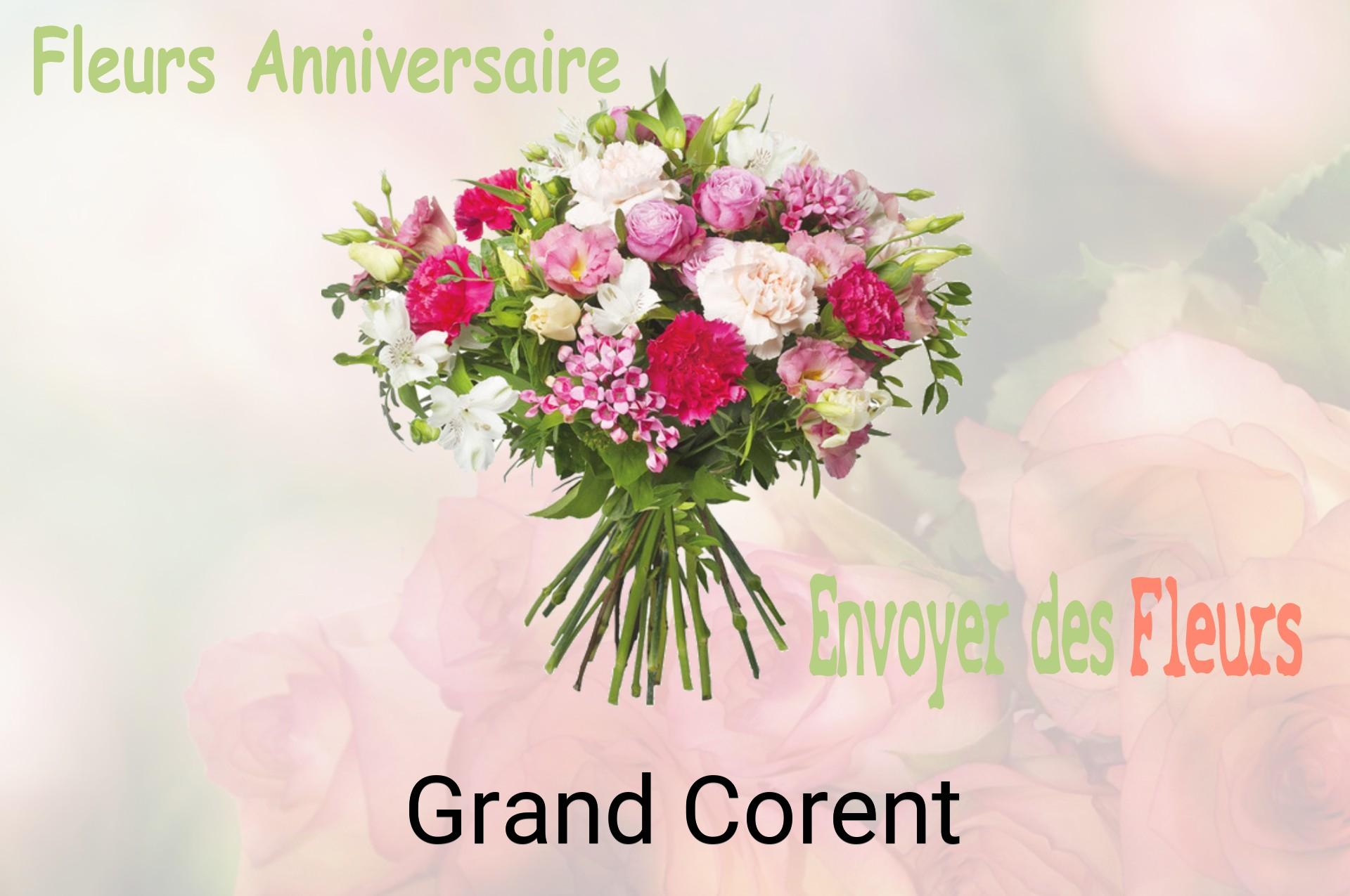 Bouquet de fleurs d’anniversaire livré à Grand-Corent